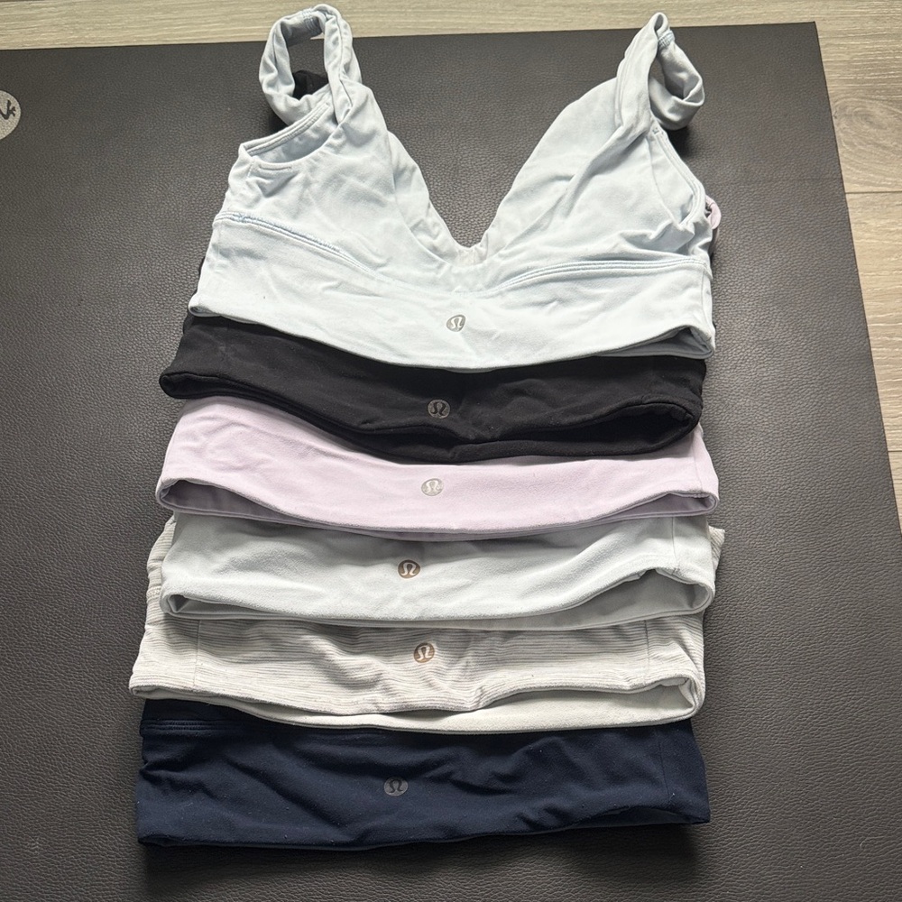 Set of 6 Lululemon Align Bra